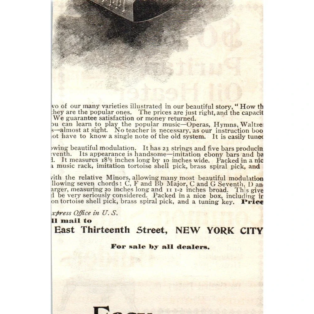 Puritan Oil Heater The Cleveland Foundry Co c1905 Original Advertisement AE7-A1 - Picture 2 of 2